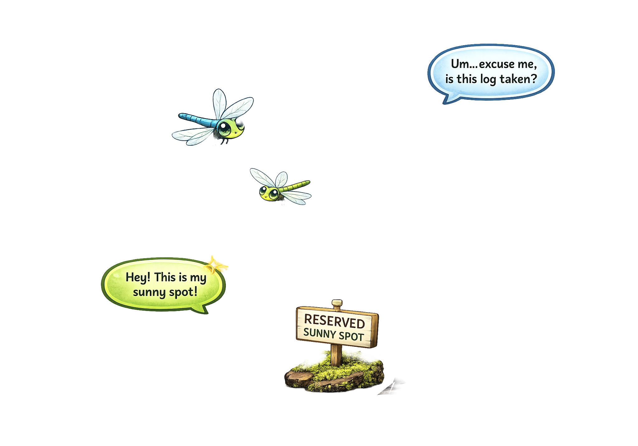 Green Heron & Turtle Overlay