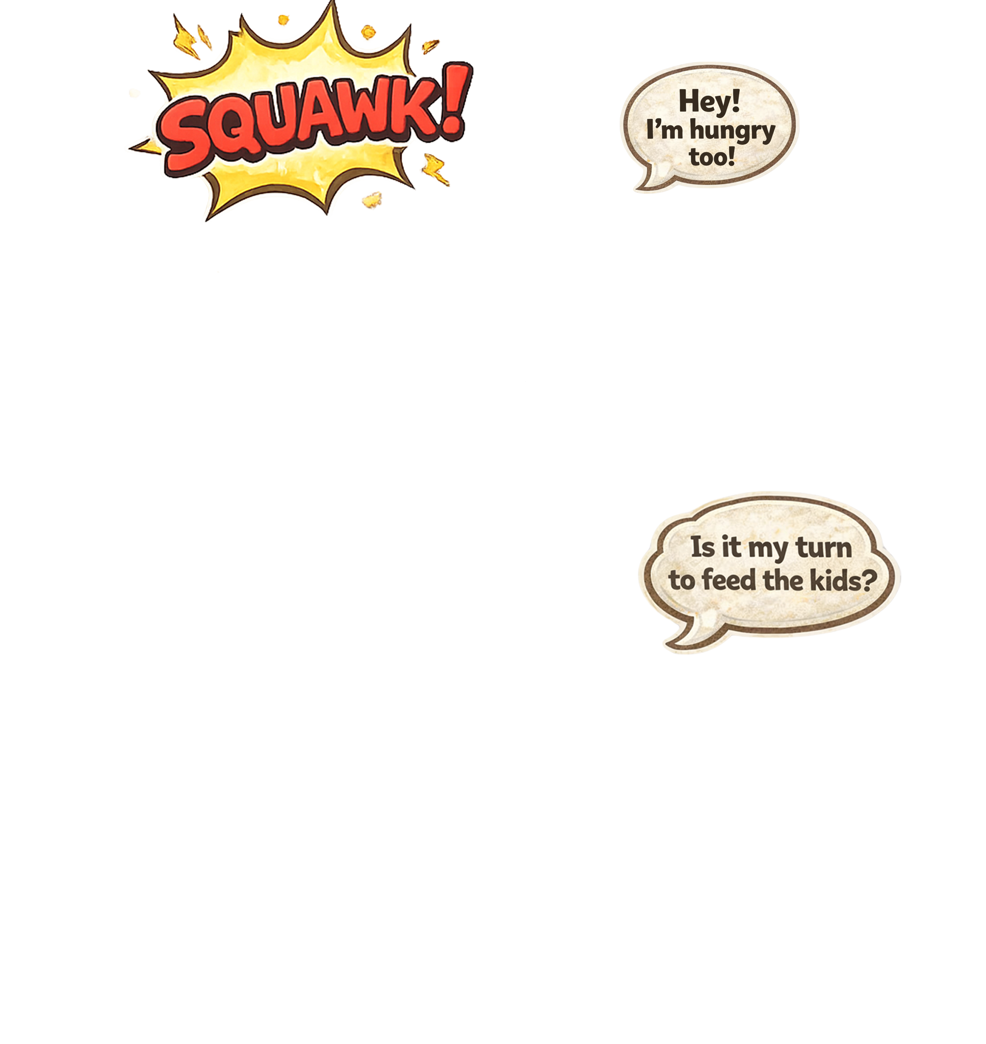 Pileated Woodpeckers Overlay