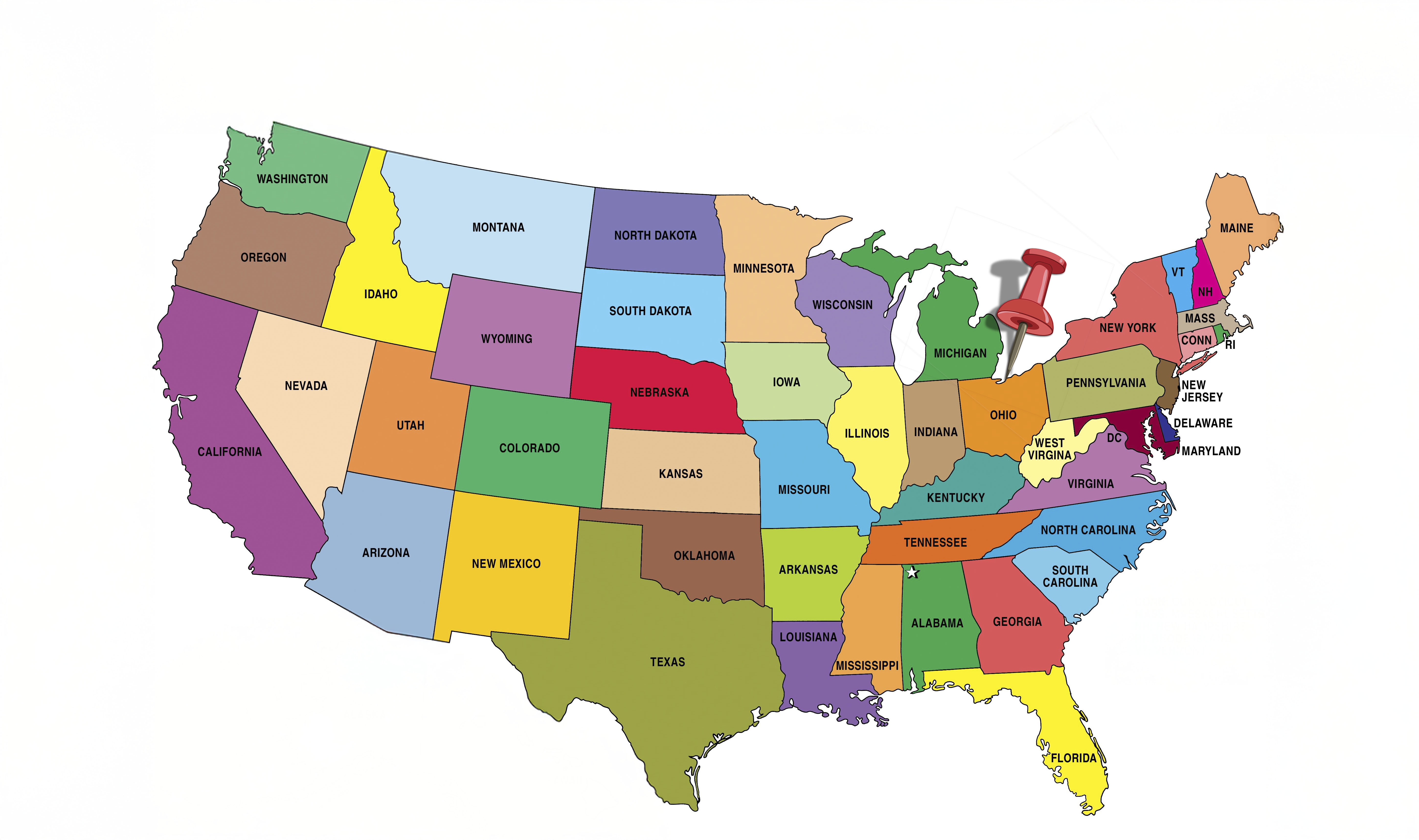 Map of Magee Marsh Boardwalk location