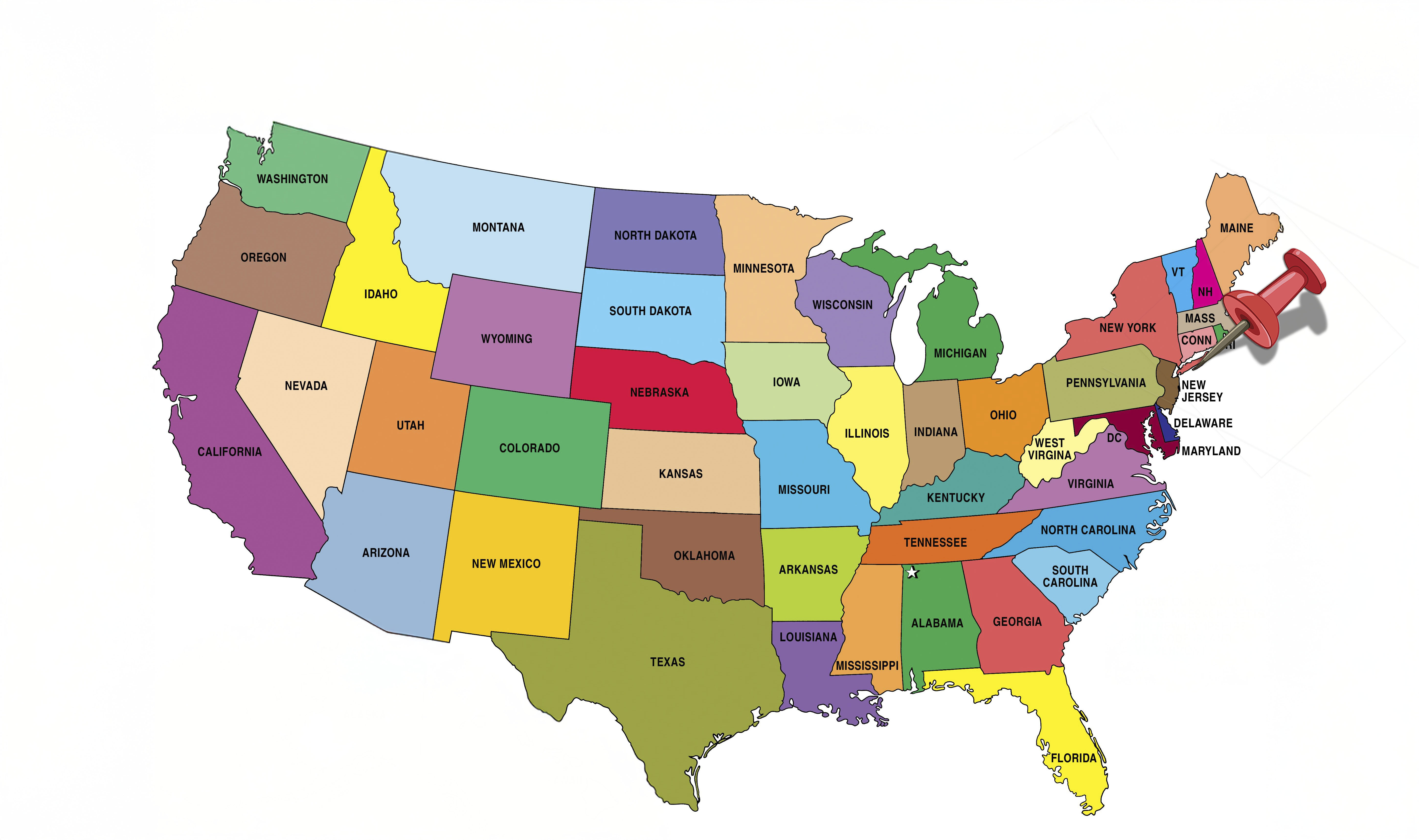 Map of Nickerson Beach location